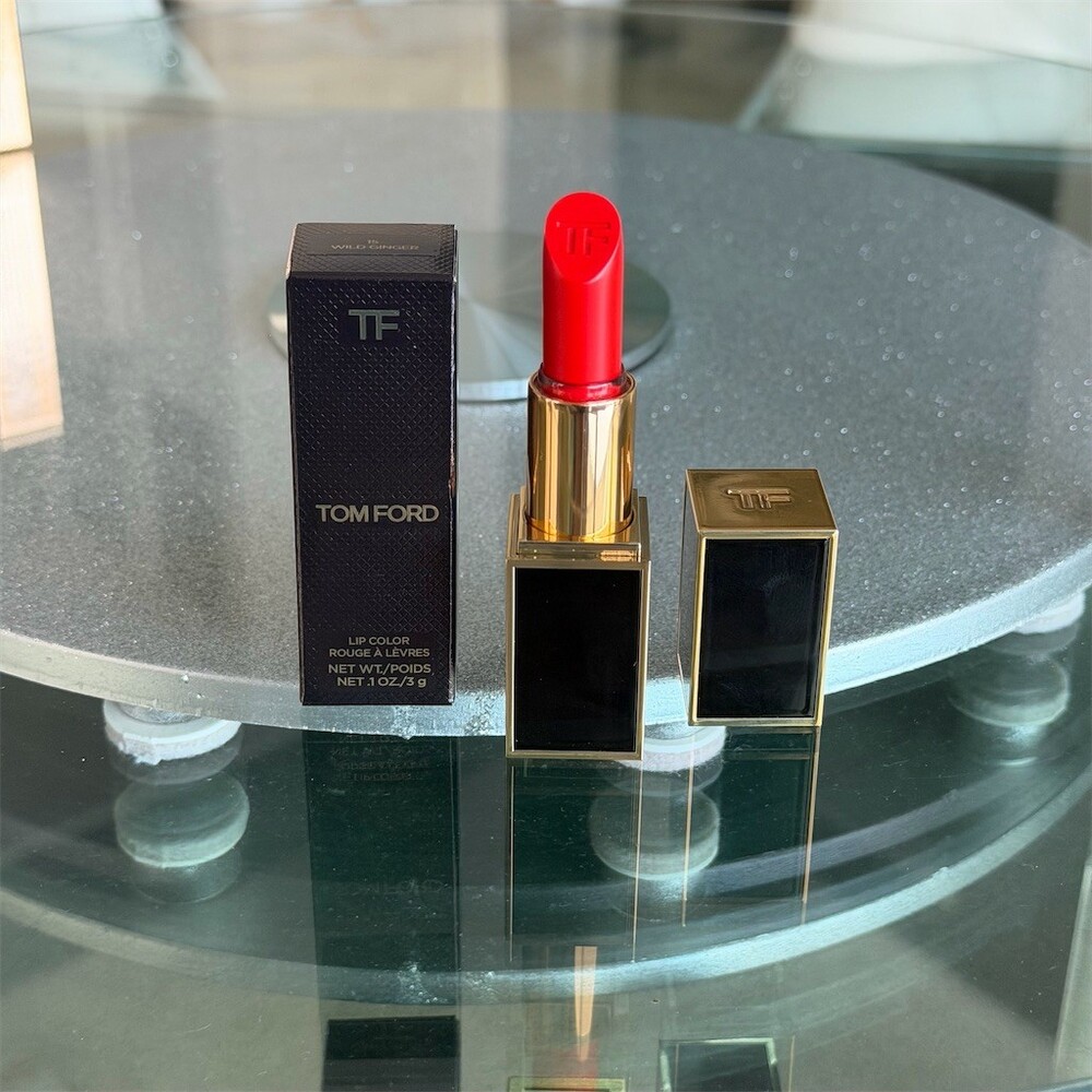 Tom Ford Lip Color Lipstick Wild Ginger Shade 15 Cream Satin Full Size BNIB